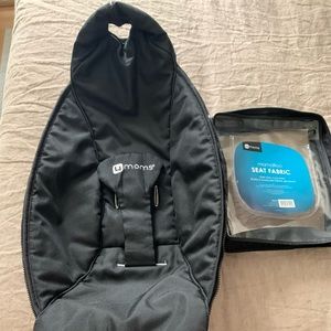 4Moms mamaRoo sweat fabric replacement, black